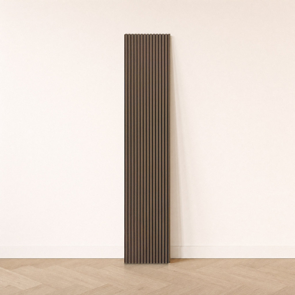 Walnut acoustic slat wall panel