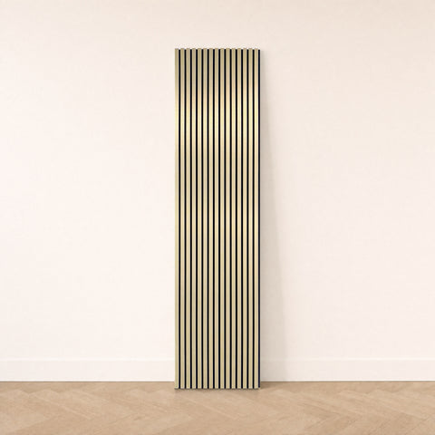 Brushed Gold acoustic slat panel
